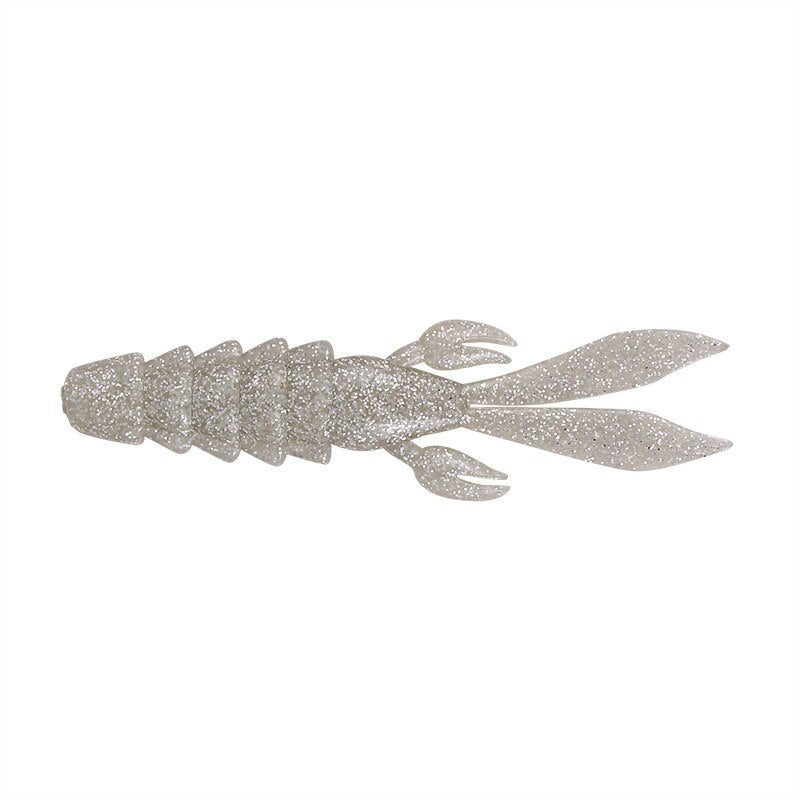 5PCS/lot Simulation Fake Shrimp Lobster Soft Bait 8cm 10cm 12cm Maggot