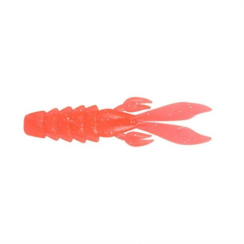 5PCS/lot Simulation Fake Shrimp Lobster Soft Bait 8cm 10cm 12cm Maggot