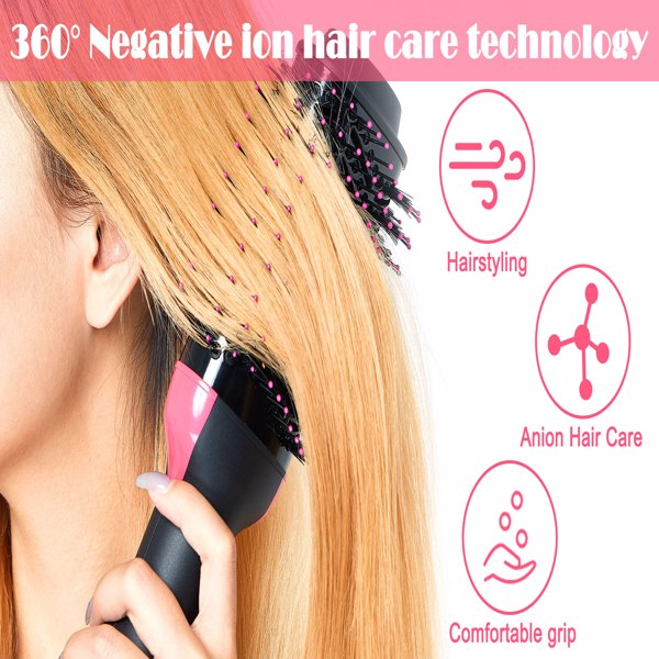 Hair Dryer Hot Air Brush Styler and Volumizer Hair Straightener